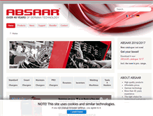 Tablet Screenshot of absaar.com